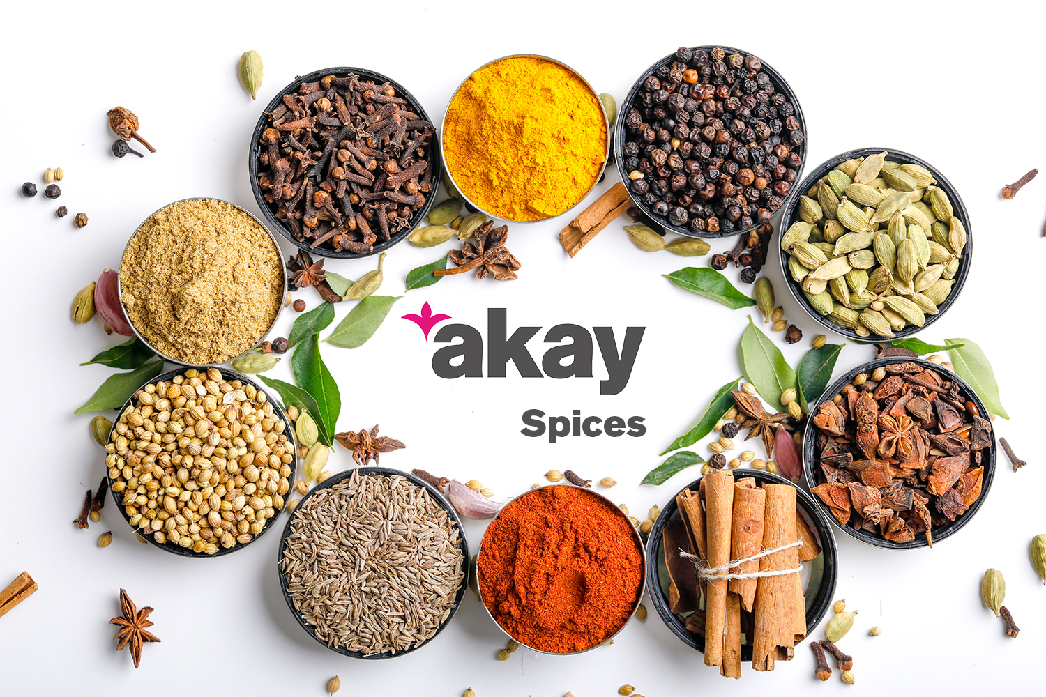 Indian Set of 5 Spice Blends Seasoning Indian Spices High Quality