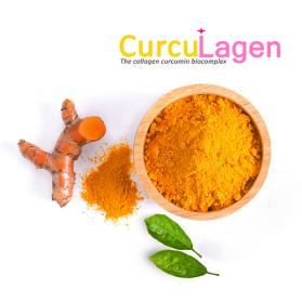 Collagen curcumin complex