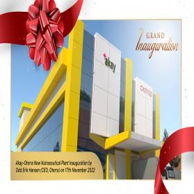 Nutraceutical Plant Inauguration
